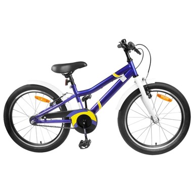 Dječji gradski bicikl 24", 1 brzina, plava bijela
